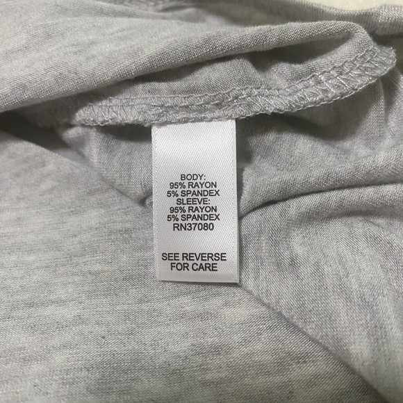 Cato Faith Graphic Tee - Gray and Teal - Picture 5 of 6